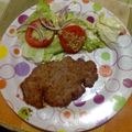 El cooksnap de Codiego cuando hizo Bisteces de carne molida.