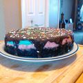 tinaprattfriend's cooksnap of when they made Peppermint / Vanilla Layered Creamy Cheesecake.