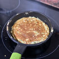 El cooksnap de Alejandro López cuando hizo Tortitas de calabacín.