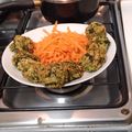 El cooksnap de monica De La Fuente cuando hizo Bolitas de brócoli.