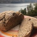 El cooksnap de Mauricio L. cuando hizo Pan pita integral.