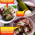 El cooksnap de tigerandyx9 cuando hizo Ceviche clásico.