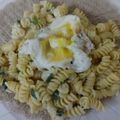 El cooksnap de Cecilia Ruiz cuando hizo Fideos con verdeo Express.