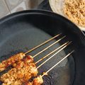 Cooksnap dari nurila kusuma untuk resep Sate Ayam Bumbu kacang Aka Sate ayam madura enakkkkkkks🍢🍢🍢😋😋😋