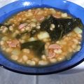 El cooksnap de Gy cuando hizo Sopa de papa y espinaca.