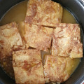 El cooksnap de Joma cuando hizo Tortilla de patata en salsa.
