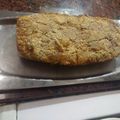 El cooksnap de Mónica cuando hizo Budín saludable de avena relleno con pera y manzanas.