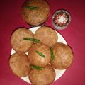 Dipika Bhalla का कुकस्नैप जब उन्होंने आलू  की  कचौड़ी (aloo ki kachodi recipe in Hindi) बनाया था।