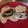 Spicy George Foreman's cooksnap of when they made Brad's cheesey tomatoes with seared ahi tuna and capers.