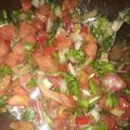 El cooksnap de Cami Moya cuando hizo Pebre rápido y sabroso.