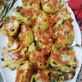 Cooksnap από dcroula στη συνταγή Κοχύλια με σπανάκι, ανθότυρο & σάλτσα ντομάτα