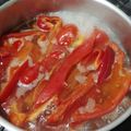 El cooksnap de Ariel cuando hizo Morrones agridulces.
