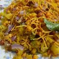 sona hirani's cooksnap of when they made Kanda poha.
