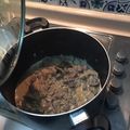 El cooksnap de Macarena Rodriguez cuando hizo Strogonoff tradicional.