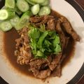รูป Cooksnap ของ Cher เมื่อเขาทำ หมูกระเทียม
