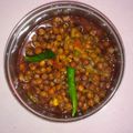 Puja Shaw's cooksnap of when they made ছোলার ঘুগনি (Cholar ghugni recipe in Bengali).
