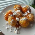 Róka Etelka (Tuci) Cooksnap-ja, amikor elkészítette a(z) Sárgabarackkal töltött, túrógombóc receptet.