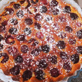 El cooksnap de David López Soriano cuando hizo Clafoutis con cerezas (receta francesa).