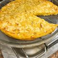 El cooksnap de Juan Carlos Pereyra cuando hizo Mini Fainá Con Cebolla De Verdeo.