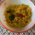 Anuvab Singh 's cooksnap of when they made চিঁড়ের পোলাও (chirer pulao recipe in bengali).
