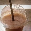 Laiba Usama's cooksnap of when they made Milo Banana shake.
