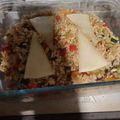 El cooksnap de juantxo cuando hizo Berenjenas rellenas de arroz con verduras.
