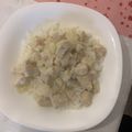 Székely Cinty Cooksnap-ja, amikor elkészítette a(z) Tejszínes ananászos csirke receptet.