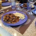 El cooksnap de Berna cuando hizo Goulash con Spätzle.