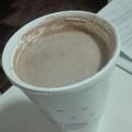 El cooksnap de Wanda Scolari cuando hizo Chocolate caliente Starbucks.