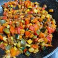 El cooksnap de Débora Cantero Martínez cuando hizo Pisto de berenjena 🍆.