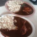 El cooksnap de Manuel Lopez cuando hizo Pollo enchilado tipo barbacoa.