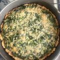 El cooksnap de Stephanie Mesa cuando hizo Tarta de avena rellena de atún y espinacas.