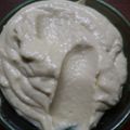 El cooksnap de Beatriz Ferreyra cuando hizo Mayonesa de coliflor y aceitunas.