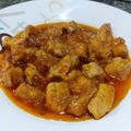El cooksnap de Empar cuando hizo Magro de cerdo con tomate.
