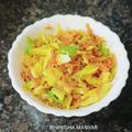  Tasty Food With Bhavisha 's cooksnap of when they made કોબી ગાજર મરચા નો સંભારો (Cabbage Gajar Marcha Sambharo Recipe In Gujarati).