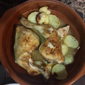 El cooksnap de Sabela cuando hizo Cuartos de pollo al horno.