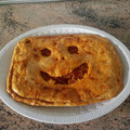 El cooksnap de Loli Recetas cuando hizo Empanada de atún (Halloween).