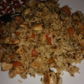 El cooksnap de Rocio Neila cuando hizo WOk de pollo y arroz rápido, fácil y exquisito!!!.