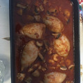 El cooksnap de Juanito cuando hizo Calamares rellenos en salsa.