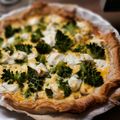 El cooksnap de Lauham cuando hizo Quiche de brócoli 🥦.
