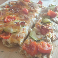 El cooksnap de Casandra Martinez cuando hizo Focaccia 🍕 de Garbanzos: sin harina de trigo totalmente FIT, coma sano sin remordimiento 🙏🏻😍.