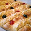 El cooksnap de Encarna Pérez (La Cocina De Encarni) cuando hizo Coca de brioche con crema y piñones.
