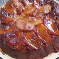 El cooksnap de Alejandra Cabañas cuando hizo Torta invertida de manzana.
