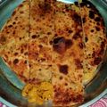 Jivika Sharma का कुकस्नैप जब उन्होंने आलू का पराठा (aloo ka paratha recipe in Hindi) बनाया था।
