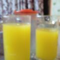 Jhulan Mukherjee's cooksnap of when they made ম্যাঙ্গো জুস (Mango juice recipe in Bengali).