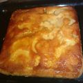 El cooksnap de Vanesa Ayala cuando hizo Torta de manzanas invertidas.