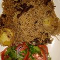 Paula Netta's cooksnap of when they made Beef pilau.