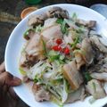 Cooksnap của Thu Mèo khi họ làm theo món Ba chỉ bò xào hành tây