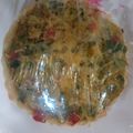 El cooksnap de Eva Karina Gentile cuando hizo Tarta de zapallitos.
