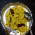 Priyamuthumanikam's cooksnap of when they made அவல் உப்புமா.